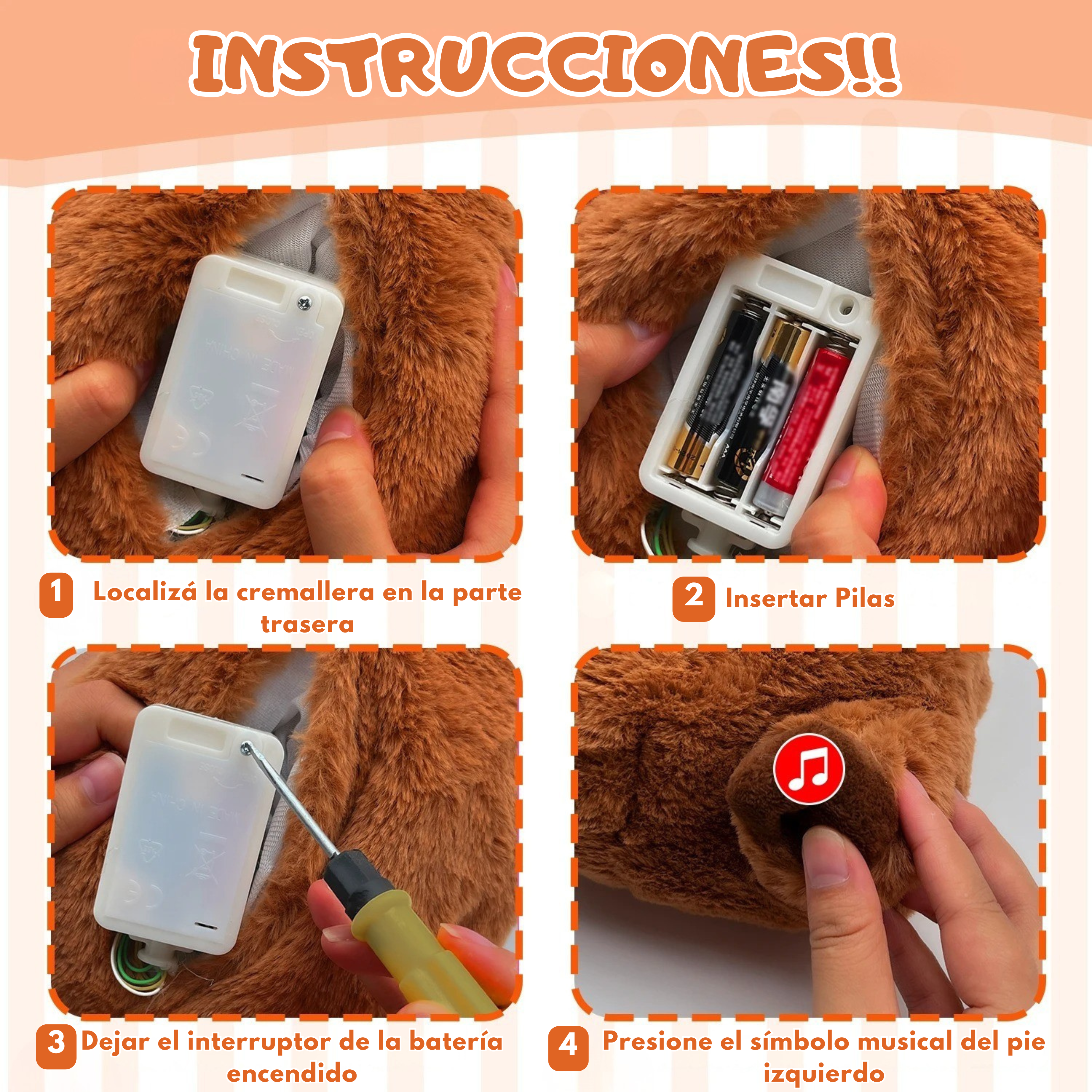 Peluche De Capibara Antiestrés