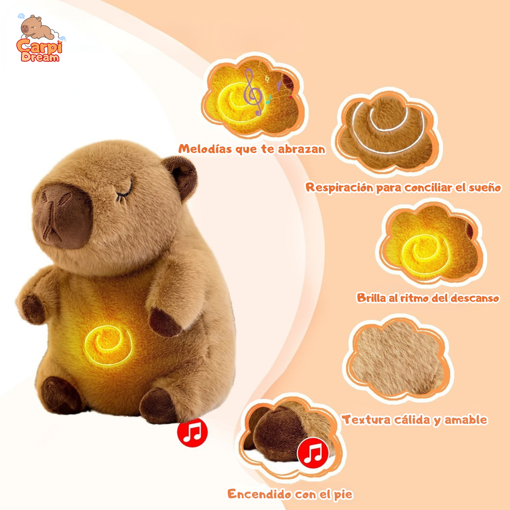 Peluche De Capibara Antiestrés